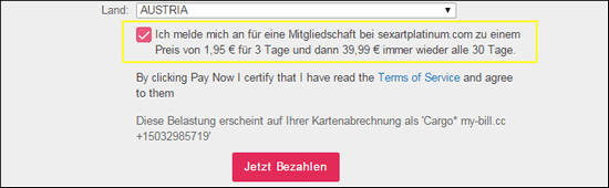 Abo-Falle auf Fuckbook